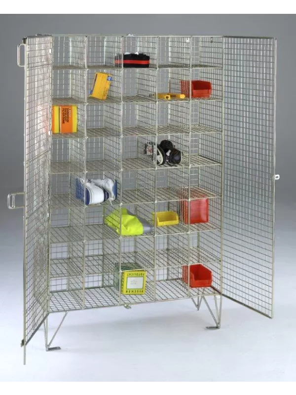 Wire Mesh Compartment lockers